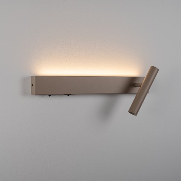 BRILAGI - LED nástenné bodové svietidlo ARLIX LED/3W/230V + LED/7W béžová CRI 90