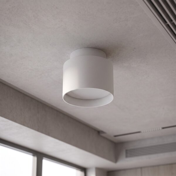 BRILAGI - LED bodové svietidlo BACKLIT 1xGX53/15W/230V + LED/3W pr. 8 cm biela