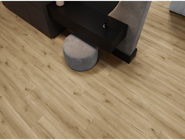 Mexen Buffalo vinylové panely 1240 x 182 mm SPC 6,5 mm, podložka IXPE 1,5 mm, 4 V-drážka, Dub - F1007-1240-182-505-4V1-01