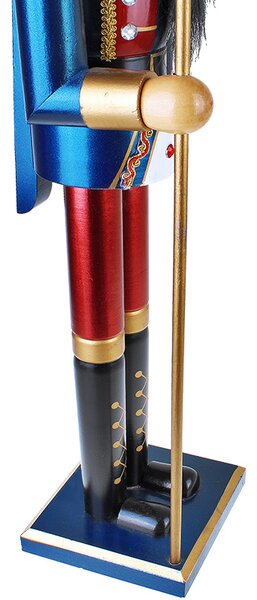 Luskáčik Kráľ 91cm (Vianočný veľký luskáčik dekorácia)