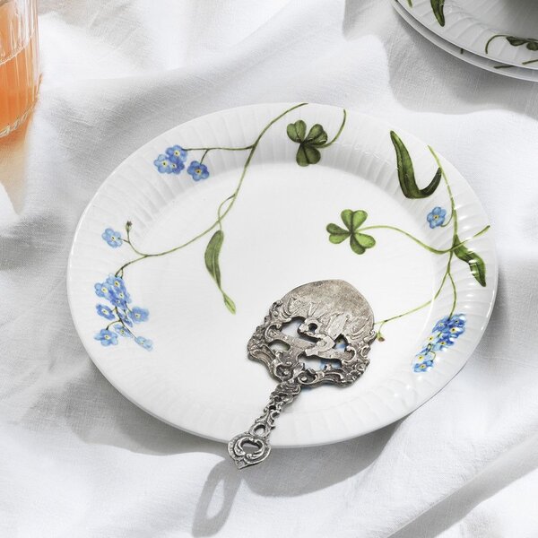 Porcelánový tanier Hammershøi Summer Forget me not 22 cm