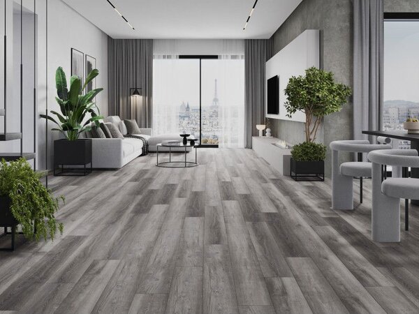 Mexen El Monte vinylové panely 1240 x 182 mm SPC 6,5 mm, podklad IXPE 1,5 mm, 4 V-Fuga, Dub - F1011-1240-182-505-4V1-01