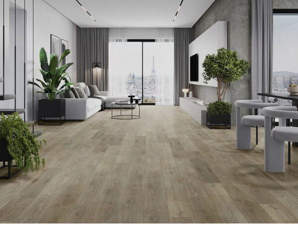 Mexen Jasper vinylové panely 1240 x 182 mm SPC 6,5 mm, podložka IXPE 1,5 mm, 4 V-Fuga, Dub - F1018-1240-182-505-4V1-01