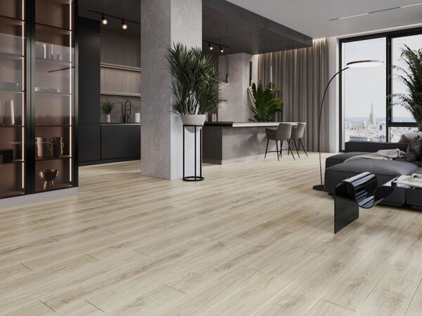 Mexen Madison vinylové panely 1240 x 182 mm SPC 6,5 mm, podložka IXPE 1,5 mm, 4 V-drážka, Dub - F1045-1240-182-505-4V1-01