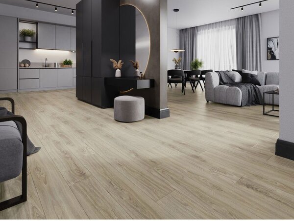Mexen Madison vinylové panely 1240 x 182 mm SPC 6,5 mm, podložka IXPE 1,5 mm, 4 V-drážka, Dub - F1045-1240-182-505-4V1-01