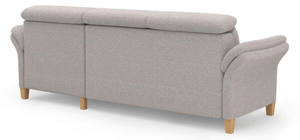 ROHOVÁ SEDAČKA, textil, strieborná Sit & More - Sedačky, Online Only