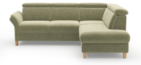 ROHOVÁ SEDAČKA, textil, svetlozelená Sit & More - Sedačky, Online Only