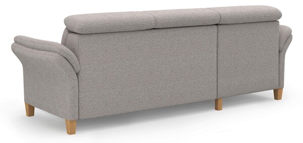 ROHOVÁ SEDAČKA, textil, strieborná Sit & More - Sedačky, Online Only