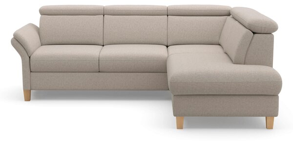 ROHOVÁ SEDAČKA, textil, taupe Sit & More - Sedačky, Online Only