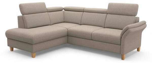 ROHOVÁ SEDAČKA, textil, taupe Sit & More - Sedačky, Online Only