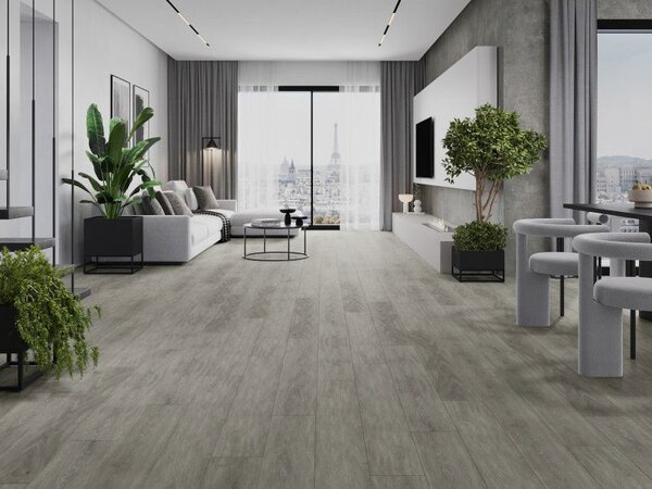 Mexen Redmond vinylové panely 1240 x 182 mm SPC 6,5 mm, podložka IXPE 1,5 mm, 4 V-drážka, Dub - F1027-1240-182-505-4V1-01