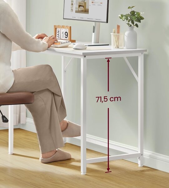 SONGMICS Psací stůl Vasagle Ebeny 100 cm bílý