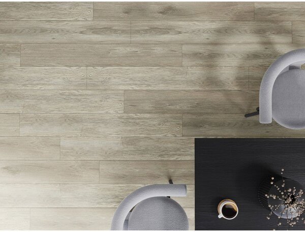 Mexen Sky Valley vinylové panely 1240 x 182 mm SPC 6,5 mm, podložka IXPE 1,5 mm, 4 V-Fuga, Dub - F1040-1240-182-505-4V1-01