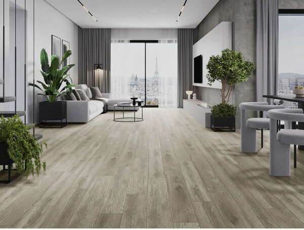Mexen Sky Valley vinylové panely 1240 x 182 mm SPC 6,5 mm, podložka IXPE 1,5 mm, 4 V-Fuga, Dub - F1040-1240-182-505-4V1-01