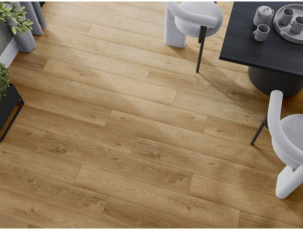 Mexen Sunset Hills vinylové panely 1240 x 182 mm SPC 6,5 mm, podložka IXPE 1,5 mm, 4 V-drážka, Dub