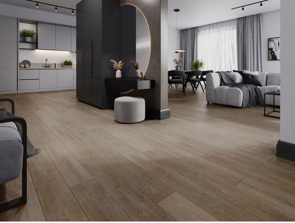 Mexen Windsor vinylové panely 1240 x 182 mm SPC 6,5 mm, podklad IXPE 1,5 mm, 4 V-Fuga, Dub - F1016-1240-182-505-4V1-01