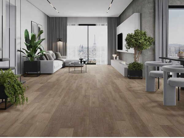 Mexen Windsor vinylové panely 1240 x 182 mm SPC 6,5 mm, podklad IXPE 1,5 mm, 4 V-Fuga, Dub - F1016-1240-182-505-4V1-01