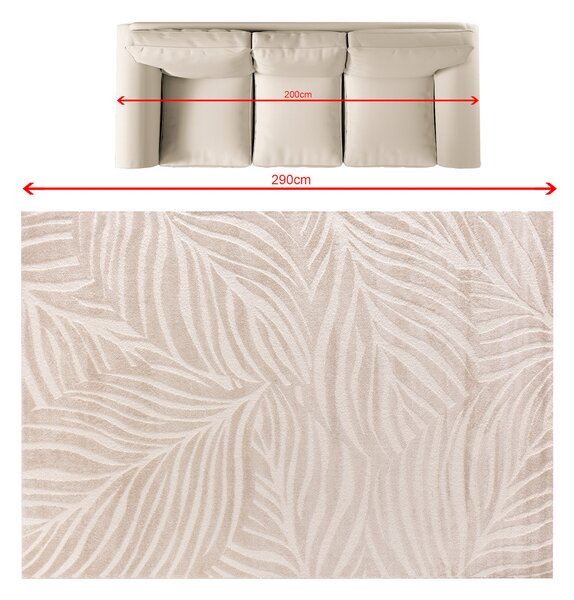 Koberec Velora beige 200x290 cm