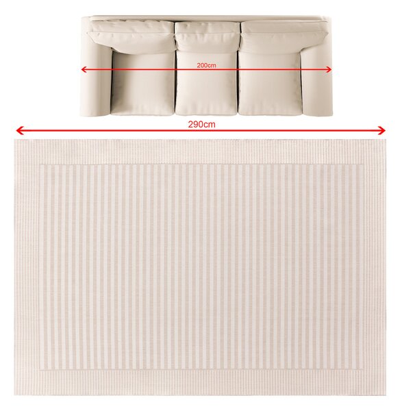 Koberec Lunara cream 200x290 cm