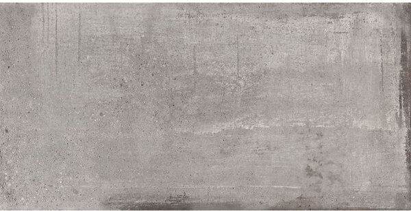 Mexen Cemento Grigio, rektifikovaná lesklá kamenina G1, dlaždica podlahovo-stenová 120 x 60 cm, carving - TL425-120-060-01