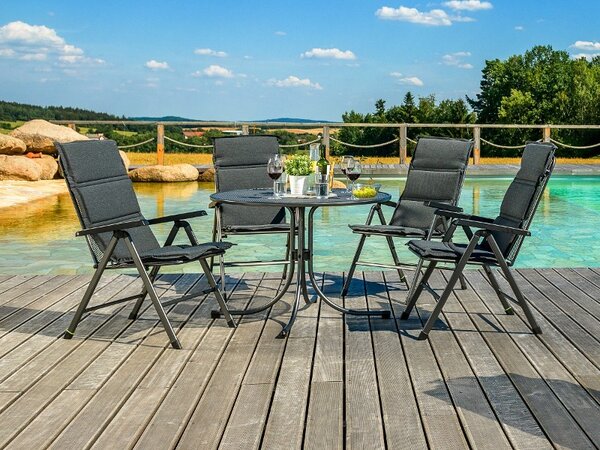Záhradný stôl SAVOY Ø105cm, ťahokov