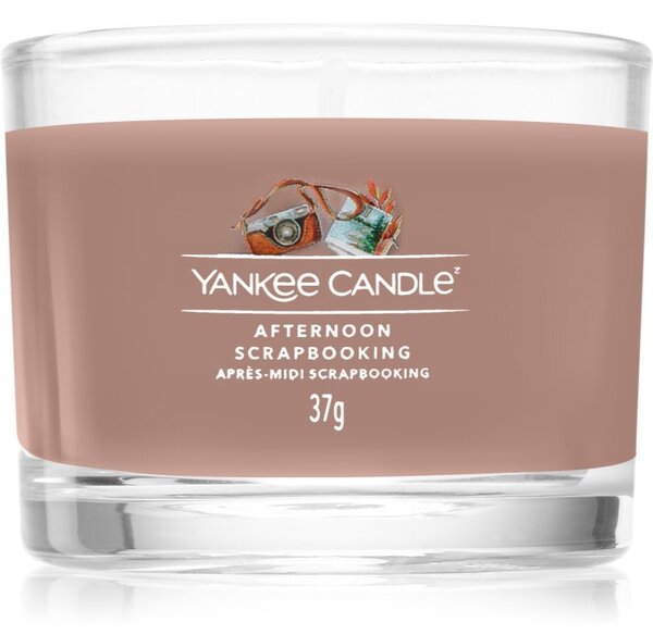 Yankee Candle Afternoon Scrapbooking votívna sviečka 37 g