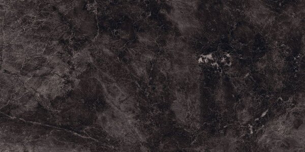 Mexen Merison Black gres glazúrovaný rekt. G1, podlahová a stenová dlaždica 120 x 60 cm, vysoký lesk - TL203-120-060-00