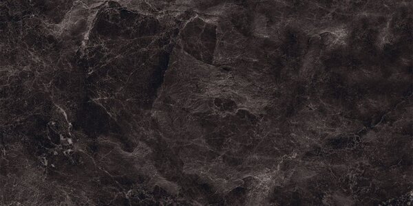 Mexen Merison Black gres glazúrovaný rekt. G1, podlahová a stenová dlaždica 120 x 60 cm, vysoký lesk - TL203-120-060-00