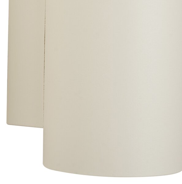 Moderná nástenná lampa béžová GU10 50 mm okrúhla 2-svetlá - Sandy