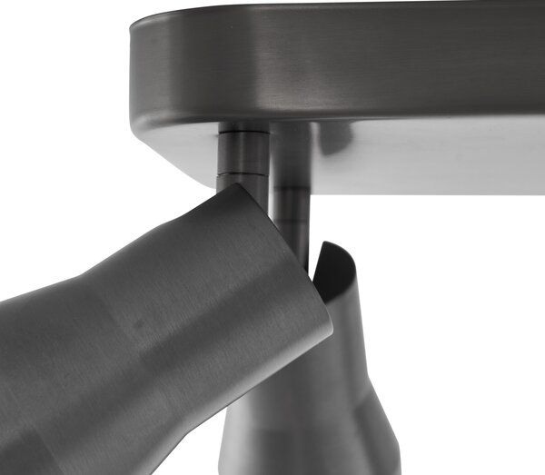 Štvorbodové stropné bodové svietidlo GU10 50 mm štvorcové - Stanley