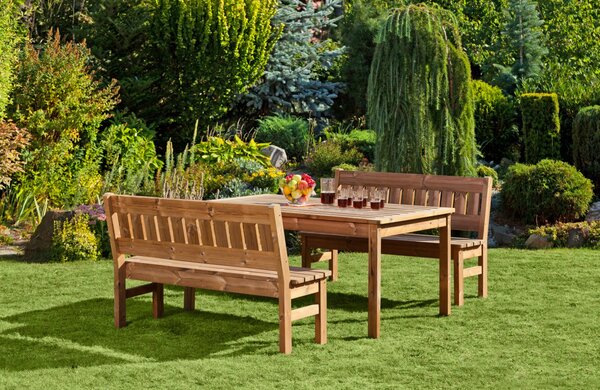 Záhradný set z masívu ThermoWood - PROWOOD - SET L5 - Samostatný set