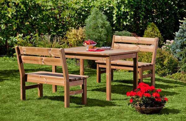 Záhradný drevený set PROWOOD z ThermoWood - SET M4 - Samostatný set