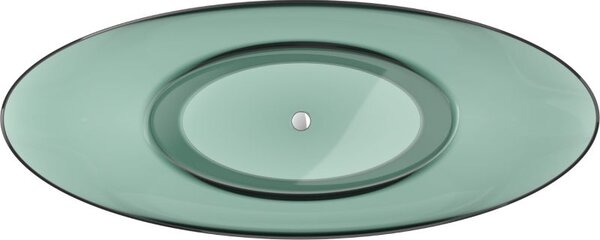 Mexen Vea teal wanna voľne stojaca transparentná 180 x 80 cm, zátka chróm - 58091808011