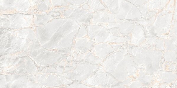 Mexen Rubble Bianco glazovaný rekt. G1, podlahová a stenová dlaždica 120 x 60 cm, carving - TL401-120-060-00