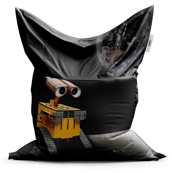 Sablio Sedací vak Wall-E robot Mesiac - 150x100 cm