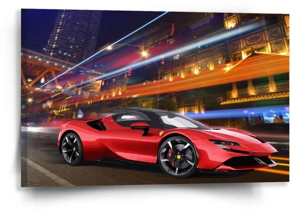 Sablio Obraz Ferrari na ulici - 60x40 cm