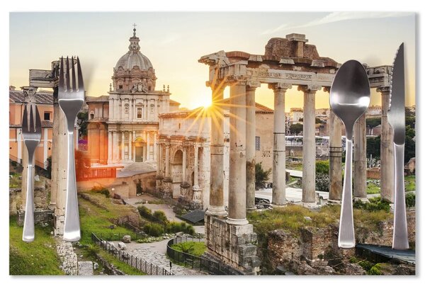 Sablio Prestieranie Rím Forum Romanum: 40x30cm