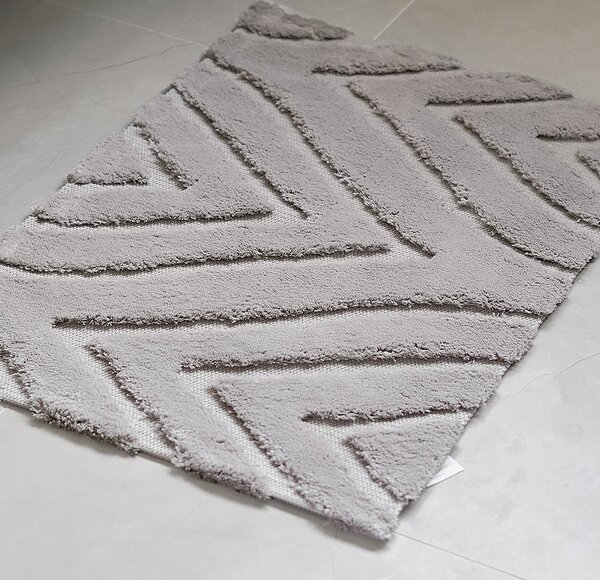 Predložka Talya světle šedá 40/50 cm 100% bavlna