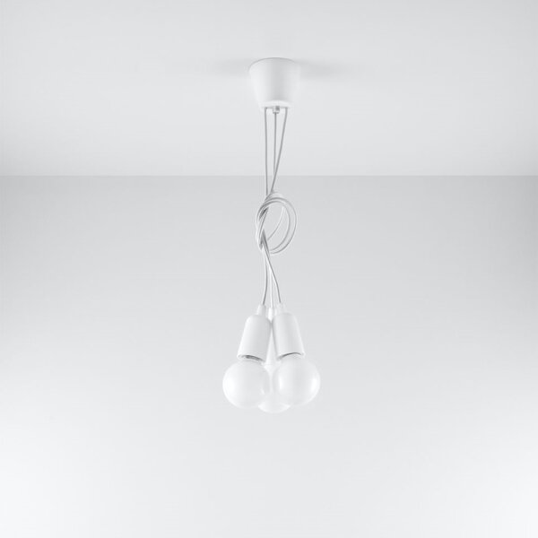 Luster na lanku DIEGO 3xE27/60W/230V