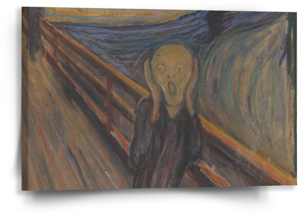 Sablio Obraz Výkrik - Edvard Munch - 60x40 cm