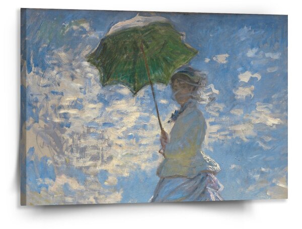 Sablio Obraz Dáma so slnečníkom - Claude Monet - 150x110 cm