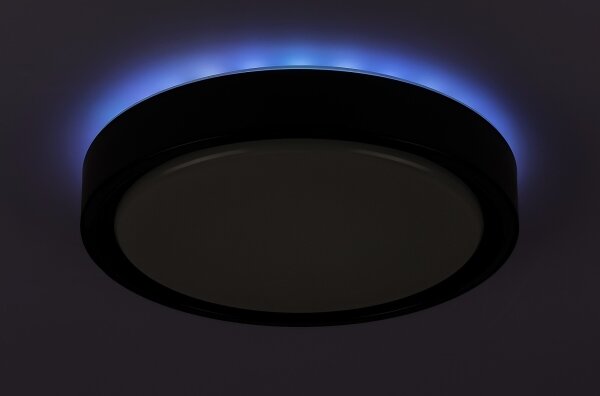 Rabalux - LED RGB stlmiteľné stropné svietidlo so senzorom LED/28W/230V + diaľkové ovládanie