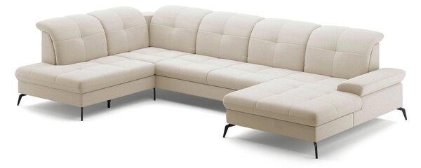 SEDACIA SÚPRAVA, textil, krémová Sit & More - Sedačky, Online Only