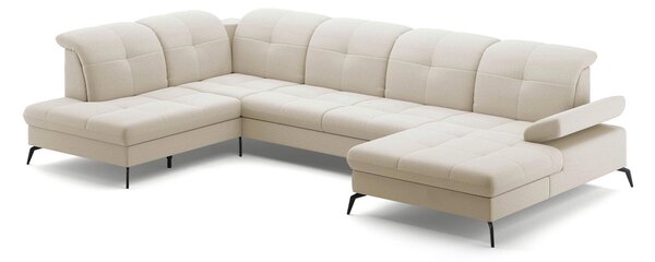 SEDACIA SÚPRAVA, textil, krémová Sit & More - Sedačky, Online Only