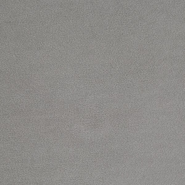Posteľ s úložným priestorom sivá zamatová čalúnená 160 x 200 cm zaoblené čelo minimalistický retro dizajn spálňa