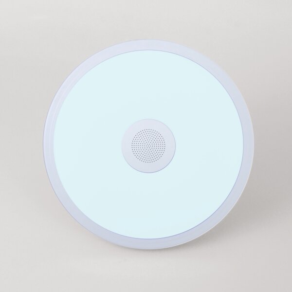 Globo - LED RGB Kúpeľňové svietidlo s reproduktorom RAFFY LED/18W/230V IP44 + DO