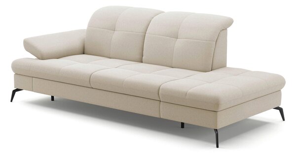 LEŇOŠKA, textil, krémová Sit & More - Online Only obývacie izby, Online Only