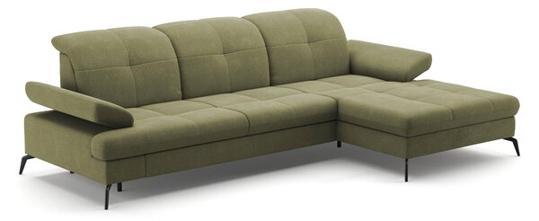 ROHOVÁ SEDAČKA, textil, svetlozelená Sit & More - Sedačky, Online Only