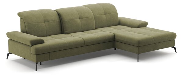 ROHOVÁ SEDAČKA, textil, svetlozelená Sit & More - Sedačky, Online Only