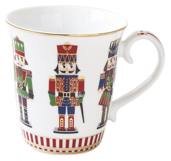 FEDORA Home Vianočný hrnček Nutcracker, 275 ml